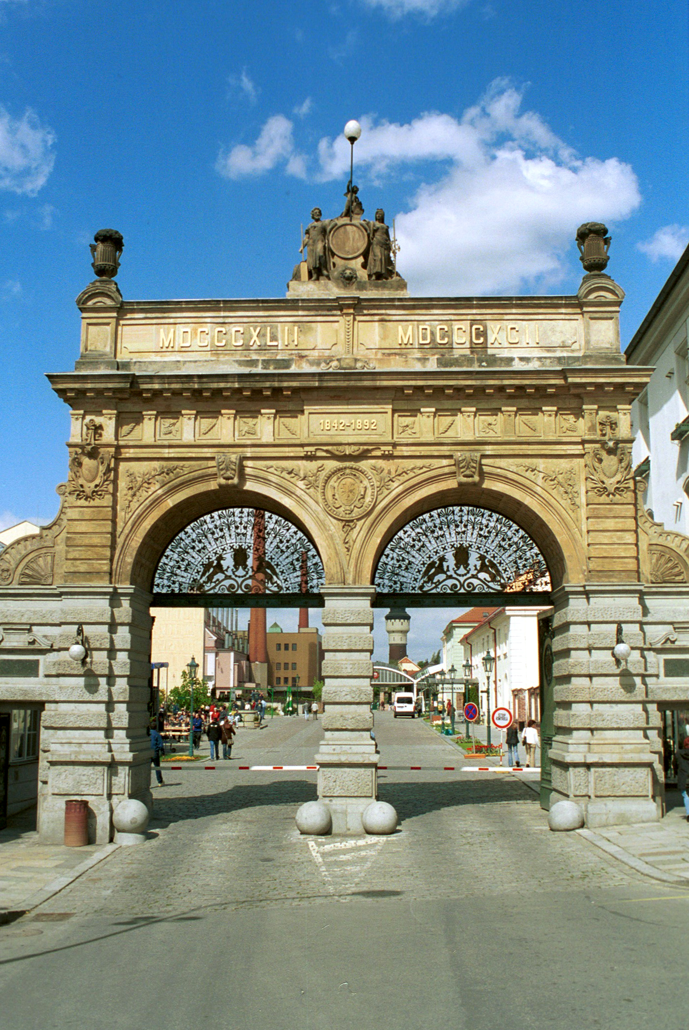 Brána pivovaru Plzeň
